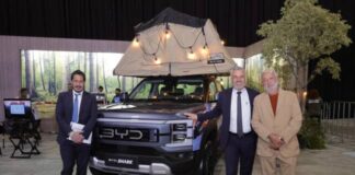 ASISTE BEDOLLA A PRESENTACIÓN DE CAMIONETA HÍBRIDA BYD EN MÉXICO