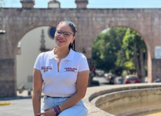 LLAMA CAROLINA RANGEL A MORELIANOS A VOTAR POR EL BIENESTAR DE LA CIUDAD EN SU 483 ANIVERSARIO