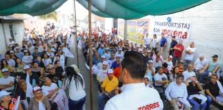 SERÉ UN ALIADO DEL TRANSPORTE PÚBLICO DE MORELIA: TORRES PIÑA ANTE TRABAJADORES DEL VOLANTE