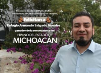 ARMANDO SALGADO, EL MAESTRO QUE DESDE EL AULA CREÓ EL HIMNO DE MICHOACÁN
