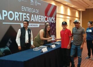 RECIBEN 68 MICHOACANOS, PASAPORTE AMERICANO