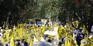 Con fuerza y resistencia, inicia PRD defensa del voto amarillo