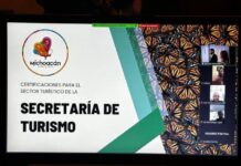 MICHOACÁN RESPALDA AL SECTOR TURÍSTICO PARA MEJORAR SUS SERVICIOS