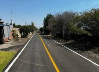 SCOP REHABILITÓ CAMINO SANTA BÁRBARA-ZINÁPARO PARA BENEFICIO DE 2 MIL HABITANTES