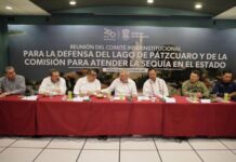 INSTRUYE BEDOLLA CREAR PROYECTO PARA MEJORAR USO DEL AGUA EN DISTRITO DE RIEGO DE PÁTZCUARO