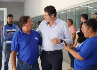 Supervisa Alfonso Martínez construcción de Centro Administrativo de Morelia