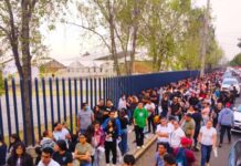 Aspirantes arriban a Ciudad Universitaria desde temprana hora