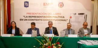 Presentan libro “La representación política en un contexto constitucional”, en el Congreso del Estado