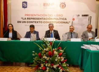 Presentan libro “La representación política en un contexto constitucional”, en el Congreso del Estado
