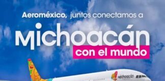 REGRESA EL VUELO DEL AICM DE AEROMÉXICO A MORELIA