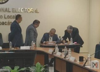 INE ENTREGA CONSTANCIAS A SENADORES ELECTOS DE MICHOACÁN
