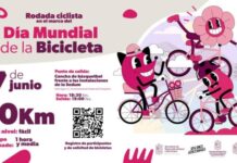 CAMBIA PUNTO DE PARTIDA DE LA RODADA POR EL DÍA MUNDIAL DE LA BICICLETA