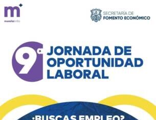 OFRECE 9A JORNADA DE OPORTUNIDAD LABORAL MÁS DE 700 ESPACIOS DE TRABAJO