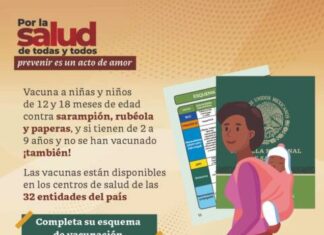 AMPLÍAN PLAZO PARA VACUNACIÓN INFANTIL; CIERRA EL 30 DE JUNIO