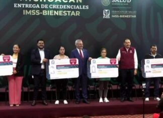 En simultáneo, arranca entrega de credenciales IMSS Bienestar