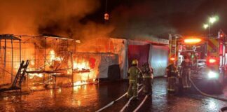 Tras incendio en el Independencia, habrá apoyo a comerciantes: Poncho Martínez