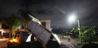 Despliega Gobierno de Morelia operativo especial en Gertrudis Sánchez tras contingencia por lluvias