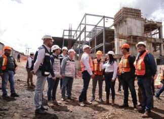 Nuevo mercado de Pátzcuaro, obra para el pueblo, al 50% de construcción: Bedolla