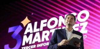 Espectacular Tercer Informe de Gobierno de Alfonso Martínez