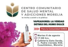 En Lengua de Señas Mexicana, SSM alertará los riesgos del vapeo