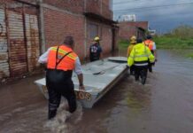Continúan las labores de apoyo y auxilio en la Carlos Salazar