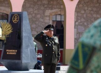 RINDE PROTESTA, NUEVO COMANDANTE DEL 12/O BATALLÓN DE INFANTERÍA