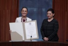 RECIBE CLAUDIA SHEINBAUM, CONSTANCIA DE MAYORÍA COMO PRESIDENTA ELECTA DE MÉXICO