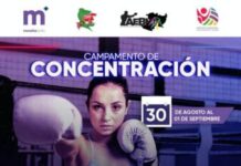 PREPARA IMCUFIDE CAMPAMENTO DE CONCENTRACIÓN DE BOXEO