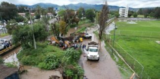 EL GOBIERNO DE MORELIA MANTIENE JORNADAS DE LIMPIEZA EN DREN BARAJAS