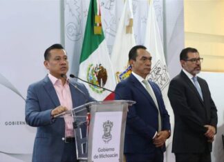 ASEGURA TORRES PIÑA QUE SÍ EXISTE COORDINACIÓN CON MORELIA, EN SEGURIDAD