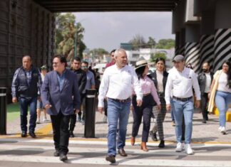 INAUGURA BEDOLLA OBRAS EN BAJOPUENTE PASO MORELOS
