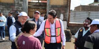 SUPERVISA ALFONSO MARTÍNEZ LIMPIEZA PREVENTIVA, DRAGADO Y BACHEO AL PONIENTE DE MORELIA