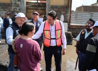 SUPERVISA ALFONSO MARTÍNEZ LIMPIEZA PREVENTIVA, DRAGADO Y BACHEO AL PONIENTE DE MORELIA