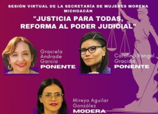 Participa Rangel Gracida en foro virtual sobre reforma judicial