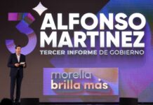 Michoacán se nota porque Morelia brilla más: Alfonso Martínez