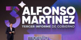 Michoacán se nota porque Morelia brilla más: Alfonso Martínez