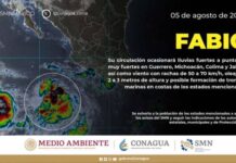 “Fabio” provocará lluvias intensas en Michoacán: PC estatal