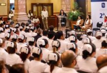 Reconoce Brenda Fraga en el personal de enfermería, a la esencia de la solidaridad y el compromiso social