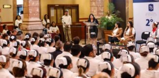 Reconoce Brenda Fraga en el personal de enfermería, a la esencia de la solidaridad y el compromiso social