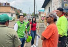 Partido Verde Morelia brinda apoyo a ciudadanos afectados por las lluvias