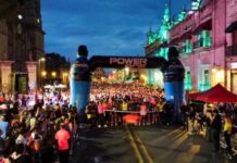 Carrera “Run Neón Morelia” reúne a 1200 participantes