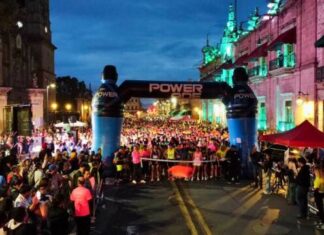 Carrera “Run Neón Morelia” reúne a 1200 participantes