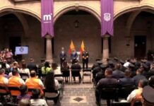 Reconocen a Bomberos por brindar auxilio; son héroes morelianos