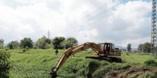 Gobierno de Morelia continúa limpieza en fraccionamiento Hacienda Tiníjaro