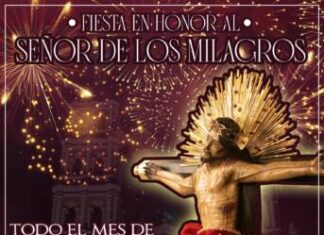 NUEVO SAN JUAN PARANGARICUTIRO ANUNCIA LA FIESTA EN HONOR AL SEÑOR DE LOS MILAGROS
