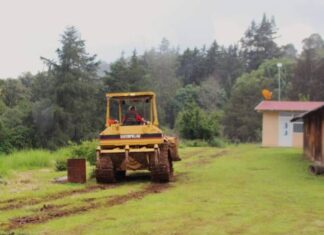 GOBIERNO DE MORELIA MANTIENE REHABILITACIÓN DE CAMINO EN SAN MIGUEL DEL MONTE