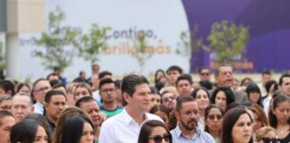 ENCABEZA ALFONSO MARTÍNEZ SIMULACRO DE SISMO EN OFICINAS DEL GOBIERNO MUNICIPAL