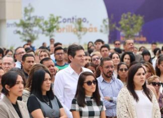 ENCABEZA ALFONSO MARTÍNEZ SIMULACRO DE SISMO EN OFICINAS DEL GOBIERNO MUNICIPAL