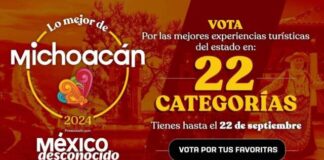 SIGUEN ABIERTAS LAS VOTACIONES PARA ESCOGER A “LO MEJOR DE MICHOACÁN”