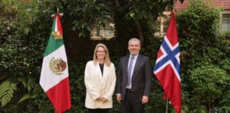 AGRADECE BEDOLLA A EMBAJADORA DE NORUEGA EN MÉXICO, TECNOLOGÍA PARA COMBATIR DEFORESTACIÓN